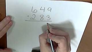 Addition Algorithm: U. S. Standard Addition