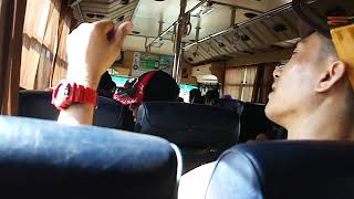 라오스 비엔티앤 녹색버스놀이 / laos vientian green bus riding / 정민이의 호기심여행