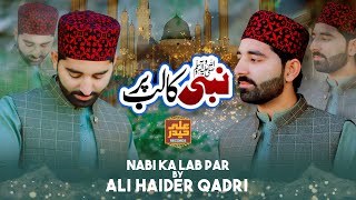 Nabi Ka Lab Par Joh Zikr | Famous Naat 2023 | Ali Haider Qadri
