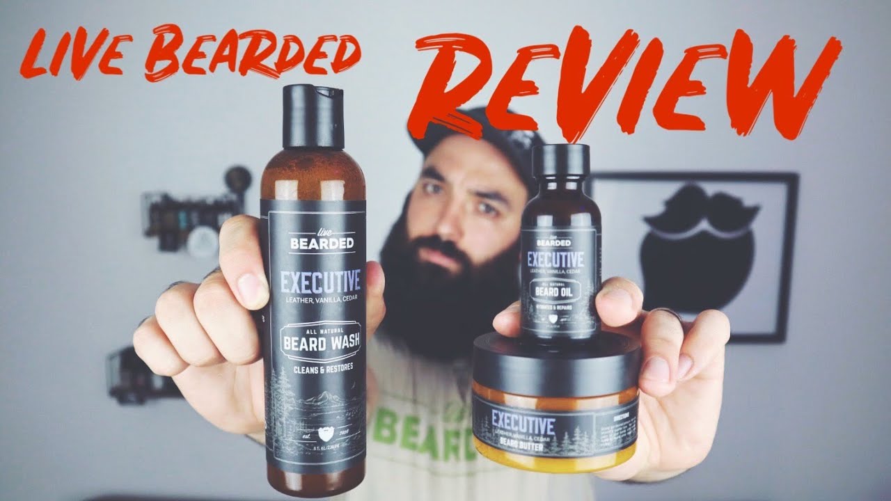 Live Bearded Review: The Executive Beard Oil, Beard Butter And Beard ...