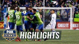Seattle Sounders FC vs. Vancouver Whitecaps FC | 2017 MLS Playoff Highlights