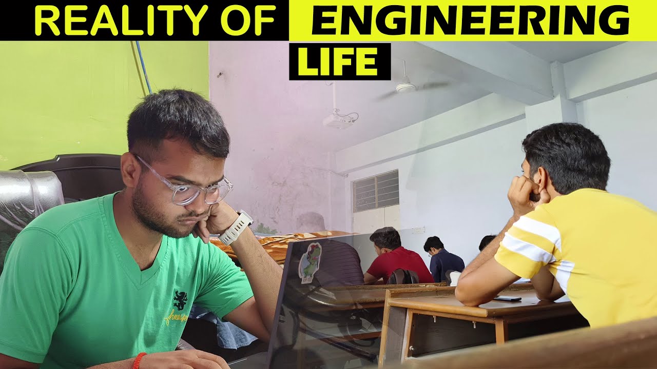 A Day In Life Of Engineering Student In India Youtube