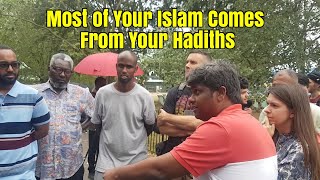 Speakers Corner - Arul and Muslims - Using the Quran, You Don't Have a Clue who Muhammad Was