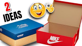 2 Shoe Boxes Ideas | How to reuse Shoe Boxes at home | 2 amazing ideas | Best out of waste