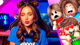 We React To BROOK'S FACE REVEAL..(Brookhaven)