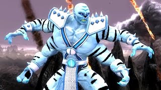 Mortal Kombat Komplete Edition - Kintaro Snow Leopard Costume Mod Arcade Ladder Gameplay Playthrough