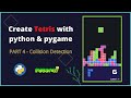 Adding Collision Detection | Tetris PART 4 | game development with python & pygame | #pyguru
