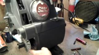 Setting the Shopsmith Mark V speed control