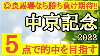 【中京記念2022】最終予想！◎高速馬場ならこの馬から。好位から好勝負期待！