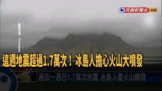 火山運動活躍？冰島過去一週已1.7萬次地震－民視新聞