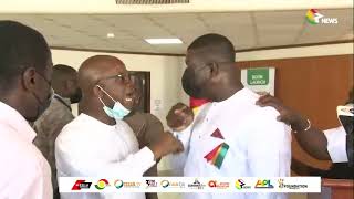 Stephen Amoah and Dafeamekpor fight in Parliament