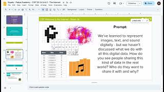 AP CSP Unit 2 Lesson 1 - The Internet