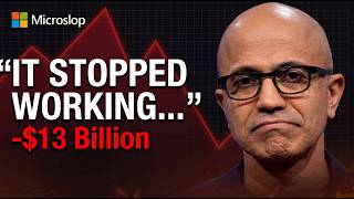 Microsoft's $13 Billion AI Strategy Is (Finally) Backfiring...