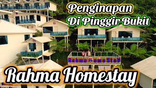 RAHMA HOMESTAY RESTO DAN CAFE TAWANGMANGU. PENGINAPAN UNIK BERADA DIKEMIRINGAN BUKIT