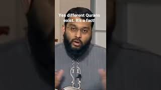 Yes different Qurans exist. It’s a fact!