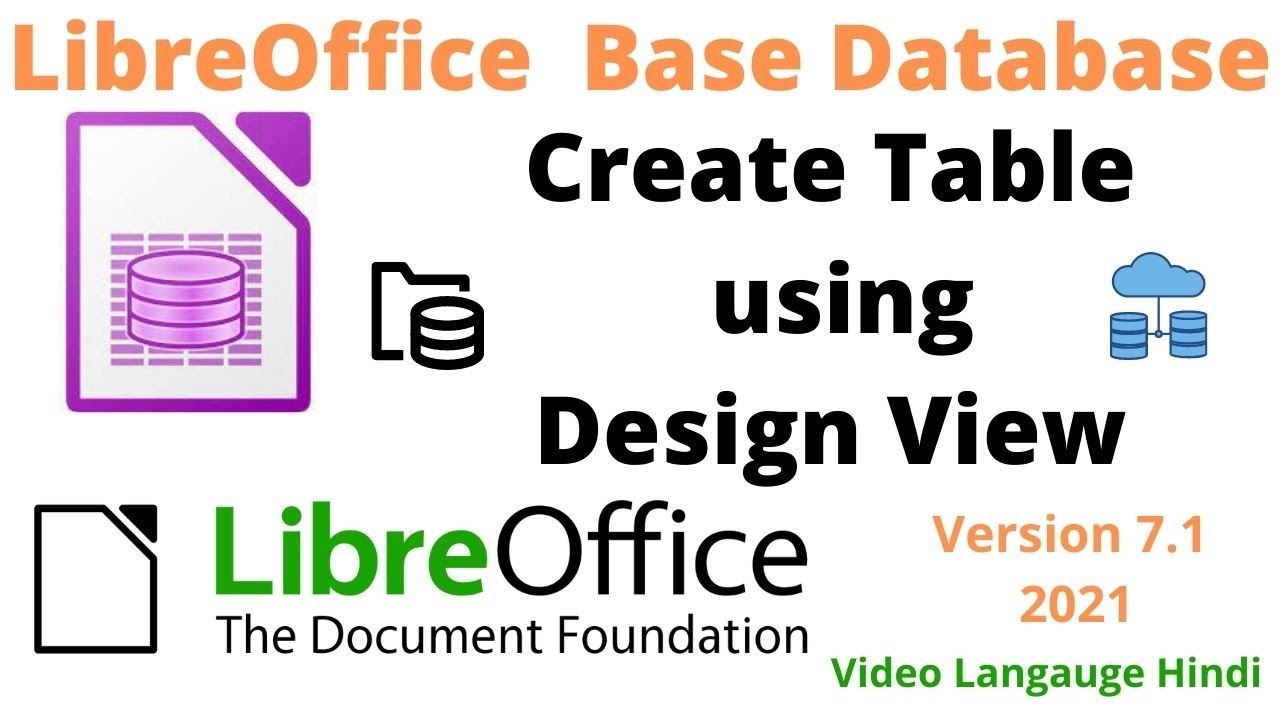 How To Create A Table In Libreoffice Base At James Vance Blog
