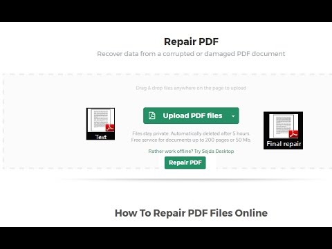 How to Repair Corrupted PDF File Without Any Software