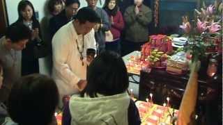 冠天宮靜修堂100.02.16新春點燈祈福