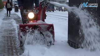 鳥取市内平野部積雪16センチ　日本海新聞