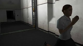 SCP:CB Bug - Running Woman Keeps Running