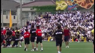 2016 福岡大学附属大濠中学・高校体育祭 ブロック対抗リレー（中学の部）