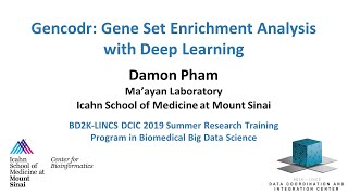 Gencodr: Gene Set Enrichment Analysis with Deep Learning