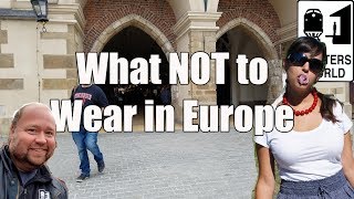 5 Things American Tourists Shouldn't Wear in Europe