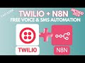 How to Connect Twilio to n8n in 1 Minutes (SMS, WhatsApp, Calls Automation)