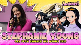 Stephanie Young Q\u0026A - Animate! Des Moines 2023