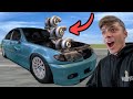 I PUT 3 TURBOS ON A $1000 BMW...