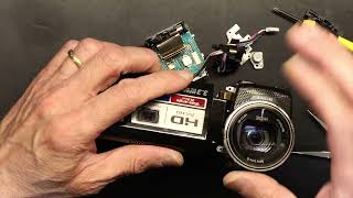 Repair Tutorial: Taking Apart a Sony HDR-PJ10 Video Camera Camcorder with LED Projector