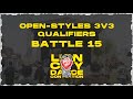 OPEN-STYLES 3v3 QUALIFIERS BATTLE 15 | Lion City Dance Convention 2023 | SG RFJAM QUALIFIER