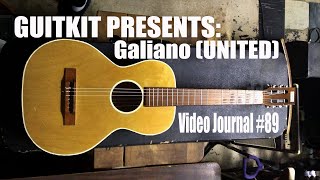 Guitkits Video Journal #89: Galiano (United) Classical Guitar 1940s 1950s