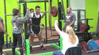 unique fitness james chadwick squats 150kg @u110kg @ gpc bristol 2017