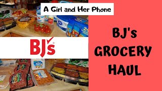 BJ's Grocery Haul