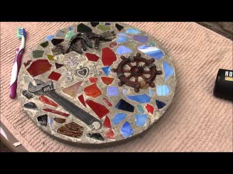 How to Make a Memorable Stained Glass Stepping Stone How to Make a Memorable Stained Glass Stepping Stone