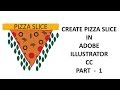 Pizza Slice in Adobe Illustrator CC Part - 1