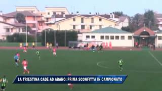 28/11/2016 - LA TRIESTINA CADE AD ABANO: PRIMA SCONFITTA IN CAMPIONATO