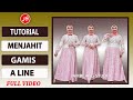 Full Video Menjahit Gamis A Line