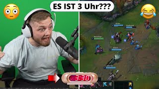 Trymacs vergisst die Zeit während League of Legends \u0026 ist fassungslos😳👀😂