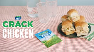 Ranch Crack Chicken | Slow Cooker | Keto-Friendly