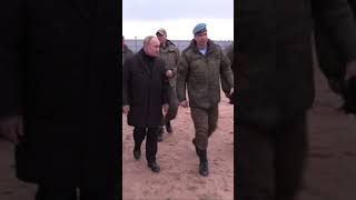 Путин на полигоне в Рязанской области