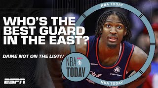 Tyrese Maxey OVER Damian Lillard?! Perk lists his top guards in the East | NBA Today