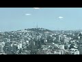 looking over el bireh jebel tawil ras et tahuneh from the top of ramallah’s highest building 🤠5