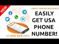 How To Get USA Phone Number To Verify Any Online Accounts in 2022