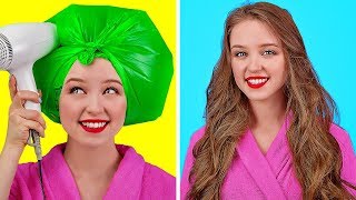 KIZLAR İÇİN AKILLI VE KOLAY TÜYOLAR || 123 GO!'dan Kızlar İçin Havalı Saç Ve Makyaj Fikirleri