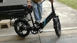 Folding Demo and Observations on the Lectric  XP 2.0 E-bike