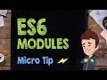 ES6 Modules - Supercharged