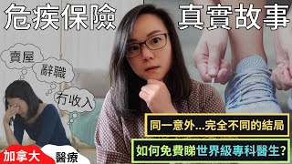 【真人改編故事】同一意外，完全不同的結局，加拿大重大疾病保險你不知道的用途 | MSP、OHIP真的足夠嗎? | 為什麼你要買危疾保險? | 加拿大危疾保險 | 加拿大重疾保險 | 加拿大醫療保險