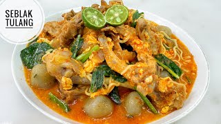 RESEP SEBLAK TULANG AYAM KUAH PEDAS KHAS BANDUNG !! SUPER ENAK BIKIN NAGIH